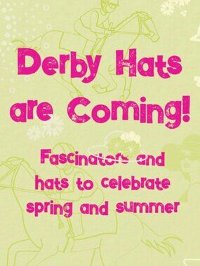 Kentucky Derby Fascinators - Visit My Closet